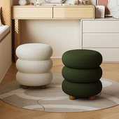 轻奢化妆凳卧室梳妆凳网红现代简约小户型梳妆台椅子高级感美甲凳