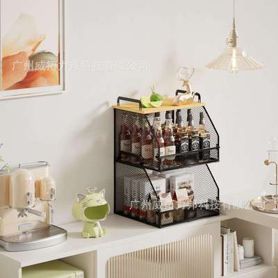 家用菜篮子置物架厨房台面蔬菜筐桌面放水果收纳架子现货