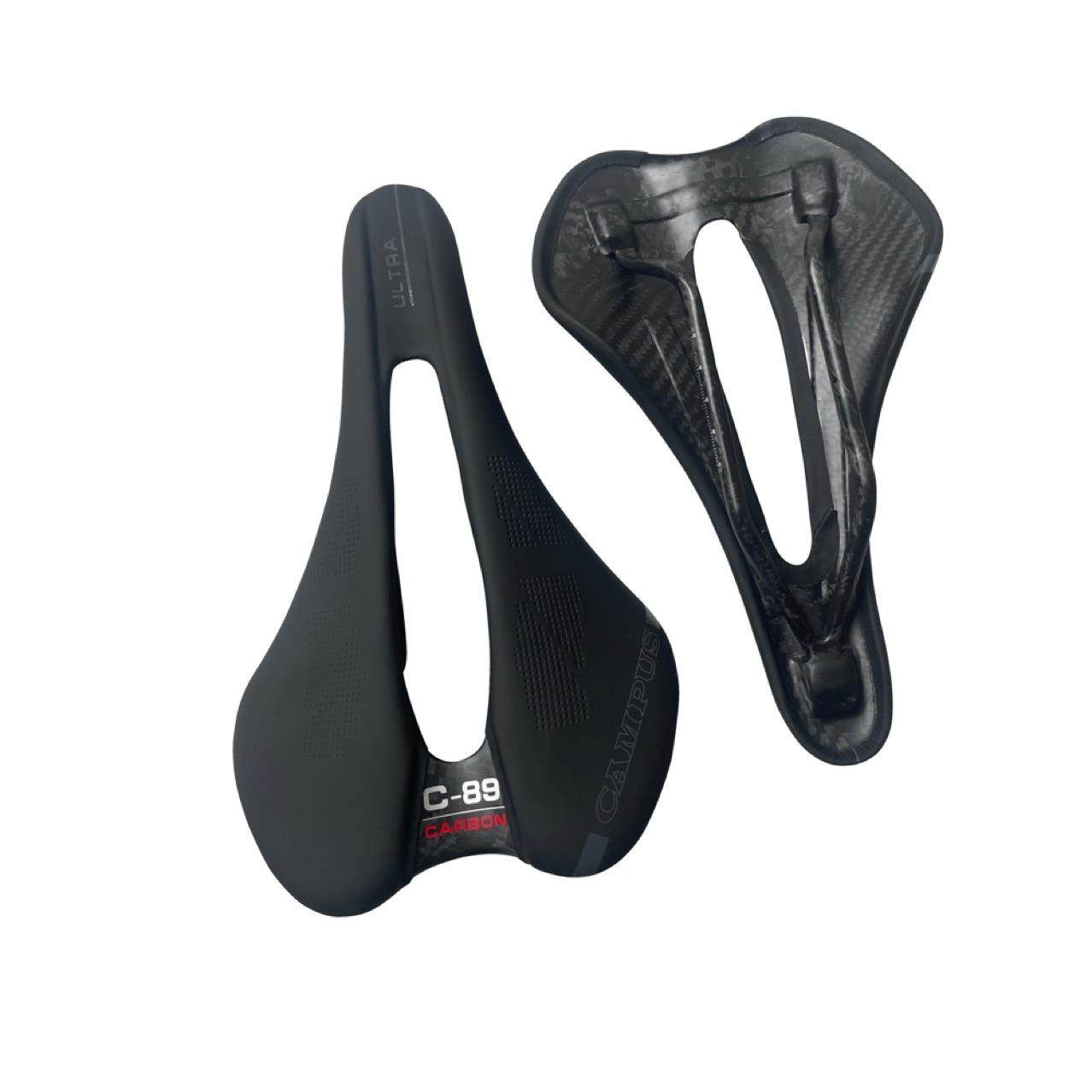 超轻碳纤维包皮坐垫山地公路自行车骑行短鼻座垫轻量减重中空