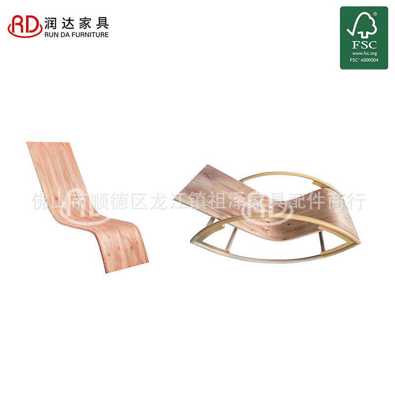 摇椅布艺可拆洗懒人椅沙发摇摇椅阳台成人躺椅弯板