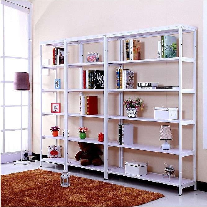 新款精品展柜陈列柜 自由组合货架展示柜 多功能钢木组合柜