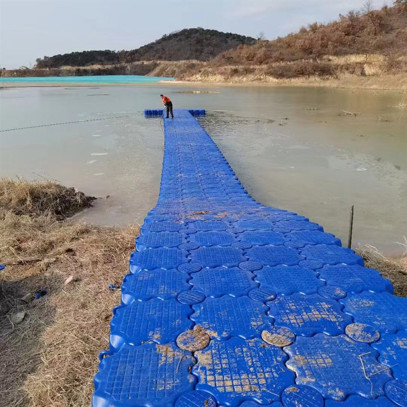 塑料水上浮台500*500*400搭建浮桥
