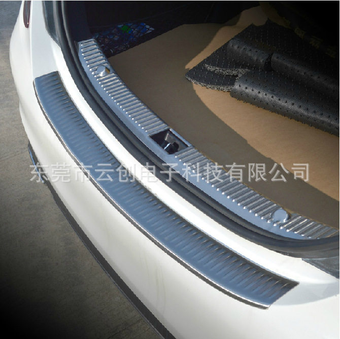 适用于奔驰新C级W205专用后护板C200LC260L内饰改装外置后踏板