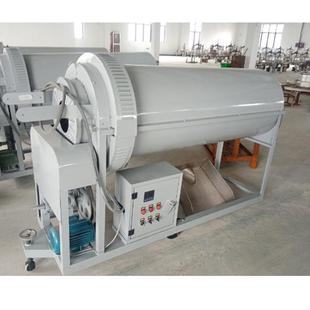 电加热炒茶机连续式滚筒杀青机毛尖青茶炒青机