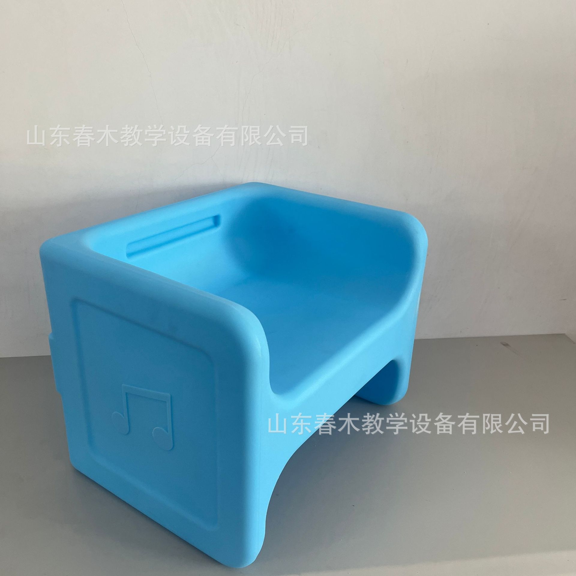 六面体音乐凳多功能三面音乐凳PE塑料凳滚塑凳积木合唱凳学生