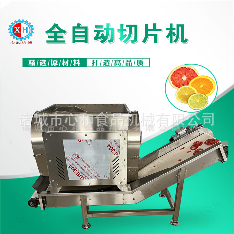 商用大型全自动果蔬切片机