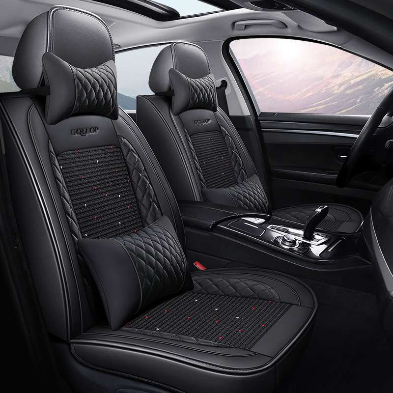 2014年2015款2016款雪铁龙C4L C5皮革汽车坐垫四季通用全包座垫套