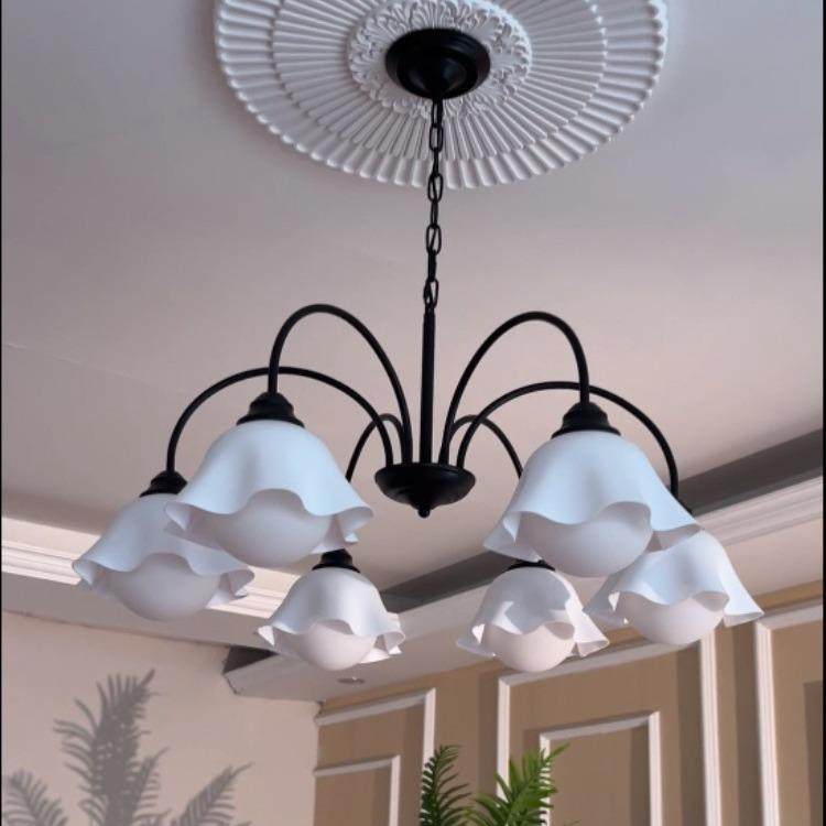 奶油风吊灯新品现代简约创意网红客厅灯好看卧室灯民宿年轻人的灯,婴童用品,其它婴童用品,淘宝优惠券,粉丝福利购,淘宝优惠卷