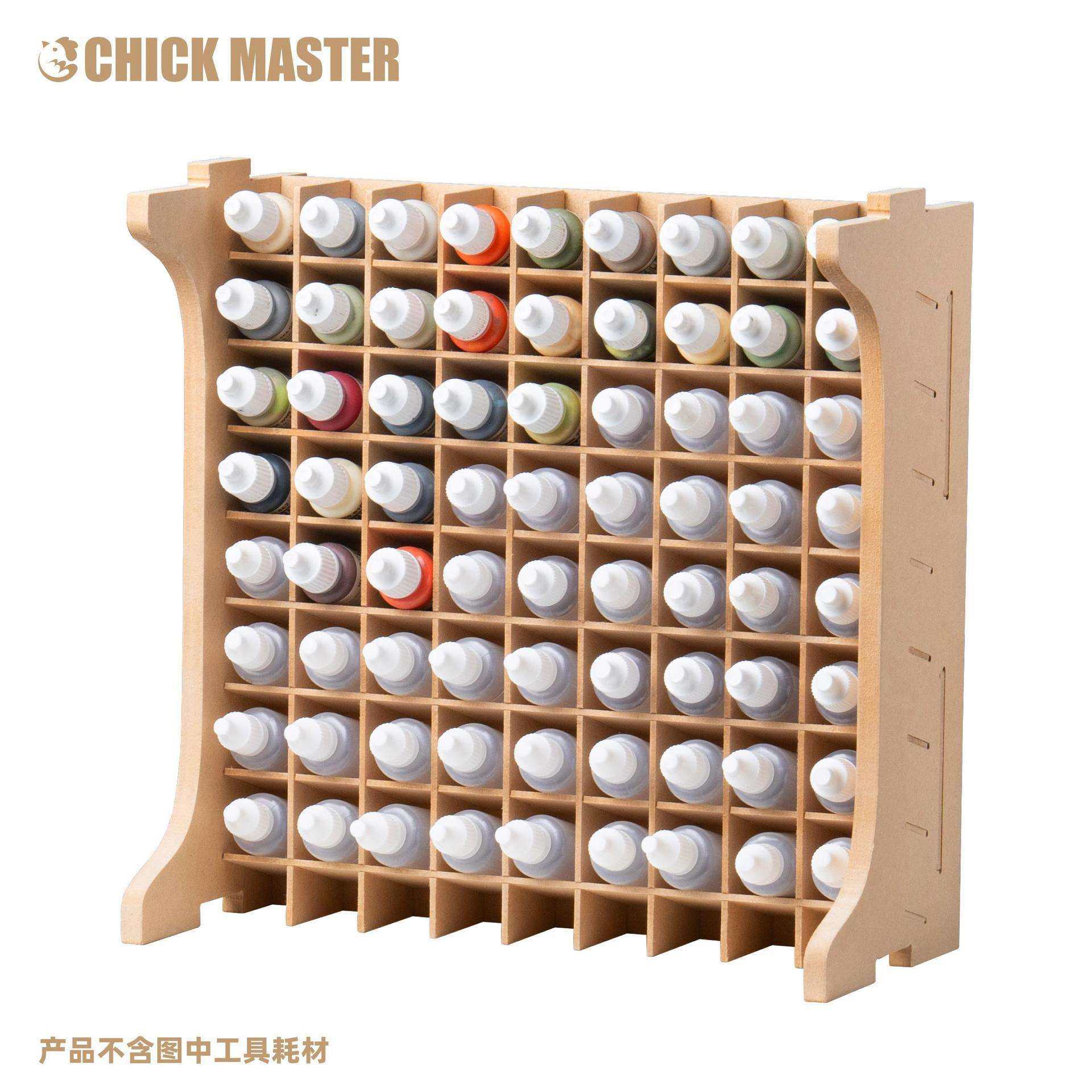 K12鸡牌模型工具收纳架鸡架AV漆油漆瓶战锤漆涂料