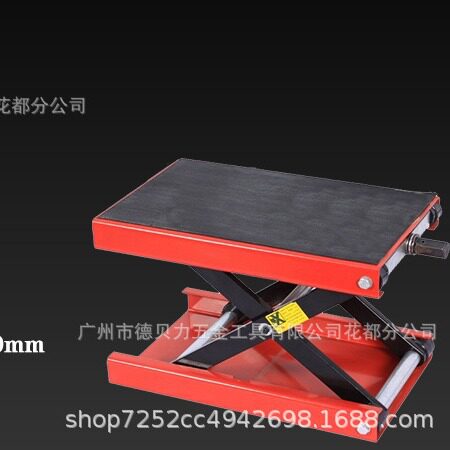 德贝力小型液压升降机便携式移动起重工具摩托手动发动机托架优质