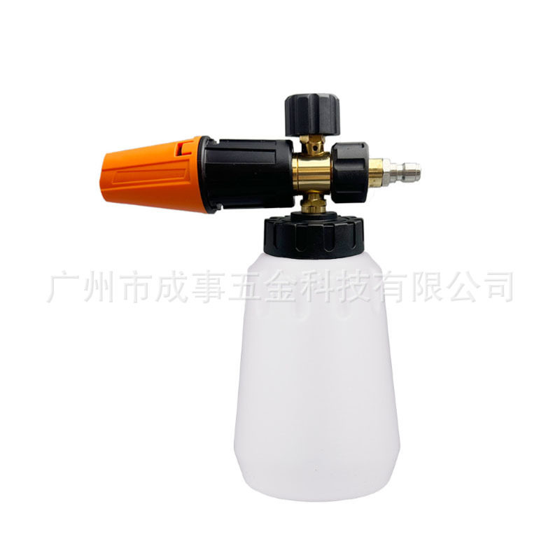 洗车泡沫喷壶高压洗车机水枪头喷泡沫器pa壶打泡沫壶洗车液喷壶