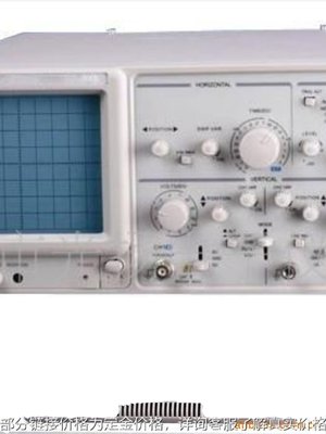 双踪模拟示波器 20MHz