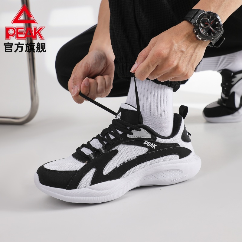 匹克缓震跑步鞋软底耐磨跑鞋