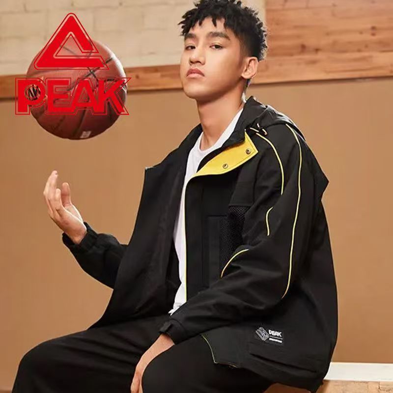 匹克简约户外长袖拉链春秋款