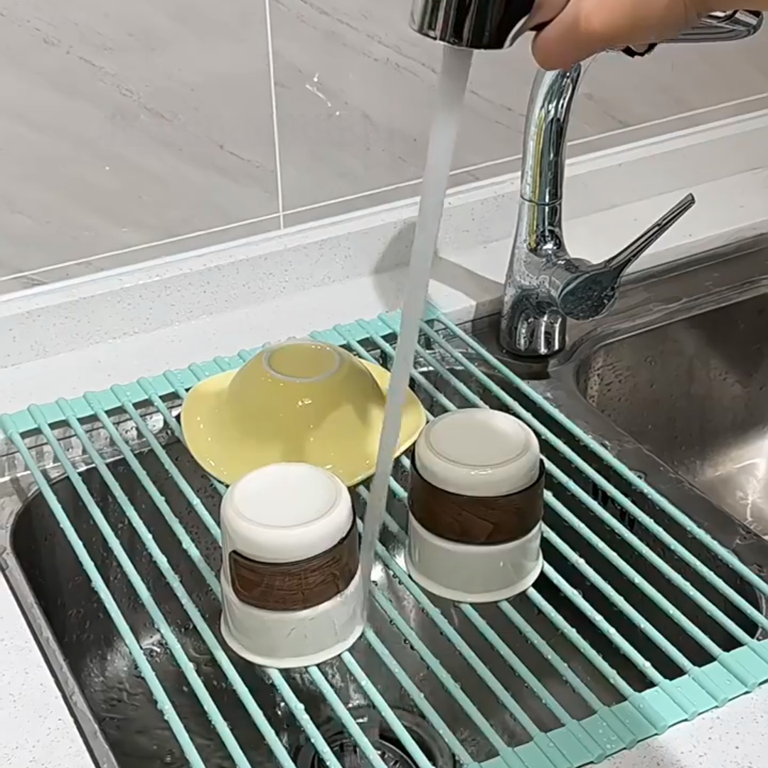 厨房好物推荐——硅胶沥水架