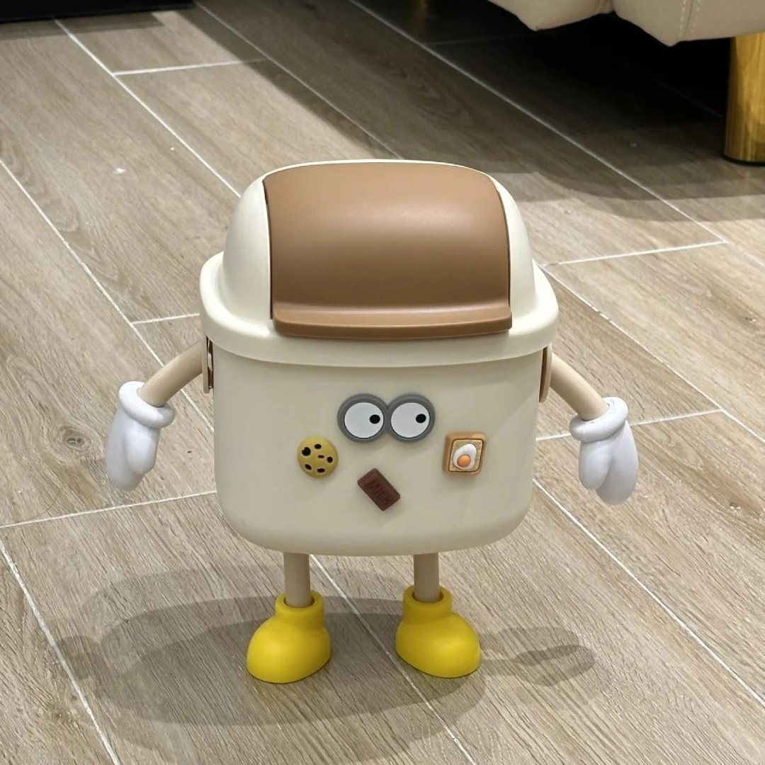 桌面垃圾桶可爱迷你学生宿舍书桌餐桌卧室床上家用小号垃圾收纳盒