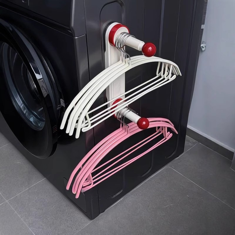 有了它衣架再也不怕没地方放了