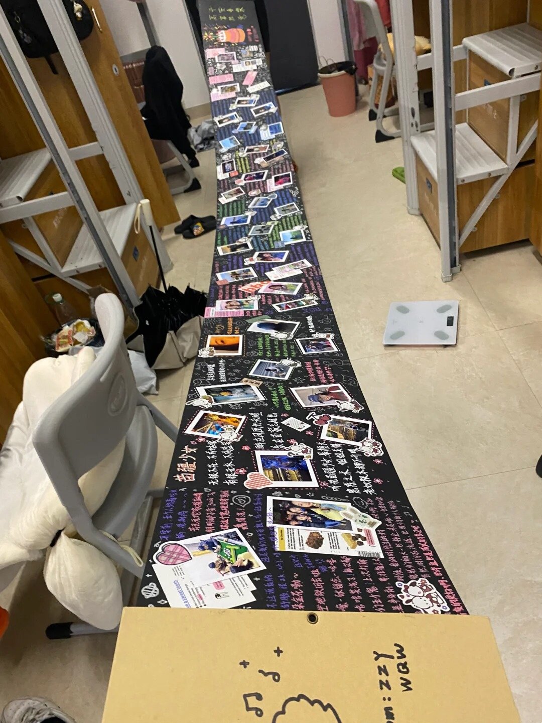 手风琴折叠diy相册本空白本子牛皮纸创意成长纪念册七夕礼送男友