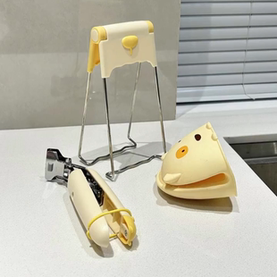 防烫三件套取碗夹防烫夹提盘器厨房工具碗夹盘子夹砂锅夹防滑防烫