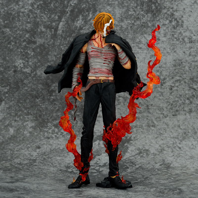 海贼绑带浴血山治模型摆件one piece figure代发