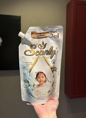 好米的花香啊~越南进口Scanly柔顺剂特浓缩留香持久99%除臭防静电