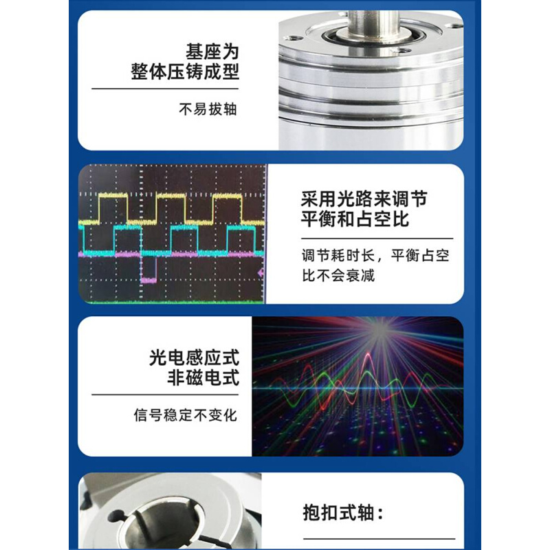 原装上海5恒祥K0-T空心轴电压5V/100/编500/1024线码器