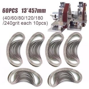 1O80 For 13x457 Belts 240Grit 60pcs 120 Sanding