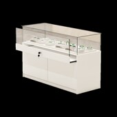 商场珠宝首饰展示柜手机眼睛店y玻璃展柜产品陈列U柜博物馆文物展