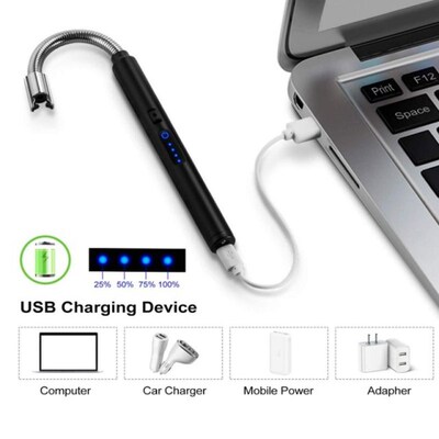 New Eblectronic Usb Charging Arc Lighter Plasma Eletronic Pu