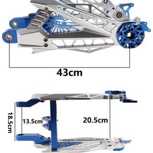 神盾平叉改装适用N1S/X5/猴子M3/MF5/M6/战警/电动车通用改装配件