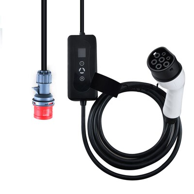 欧标50116A新能源切电动汽电z用车充电器家便携可换流可预约时间