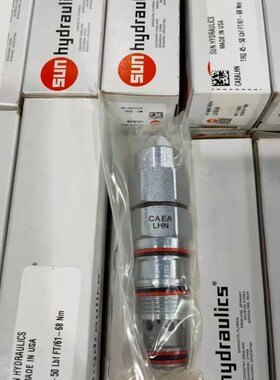美国SUN NFAB-KXN螺纹插装阀溢G流阀工程机械液压泵配件太阳阀零