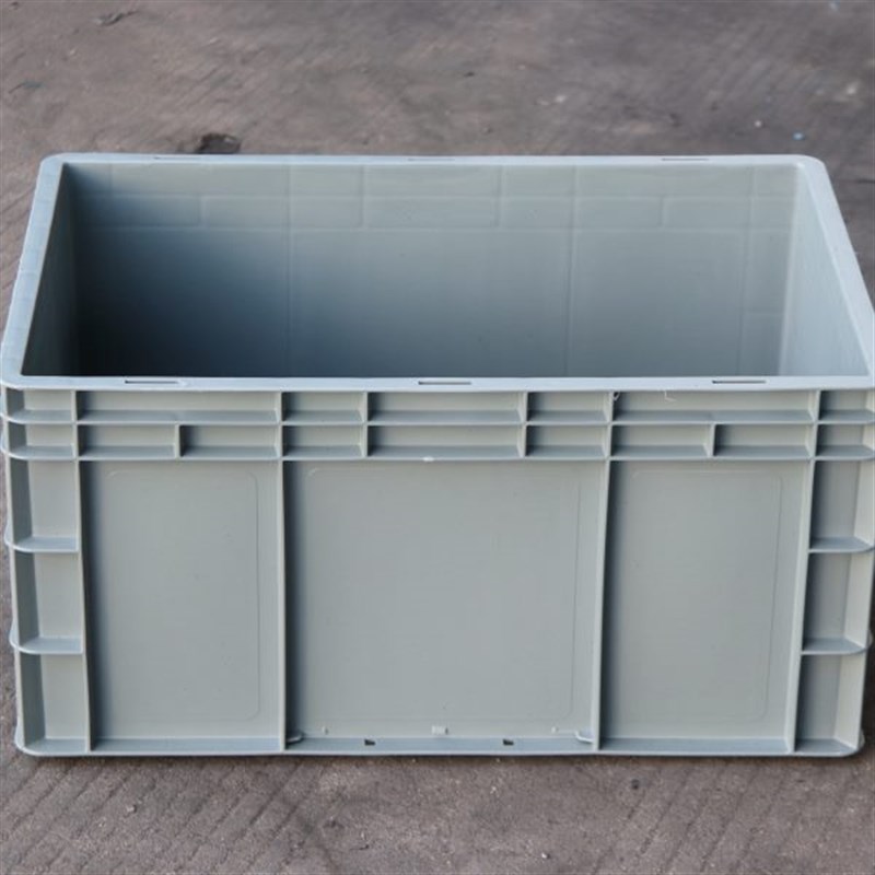 4630灰色物流箱欧标加厚塑料周转箱600*40.0*300