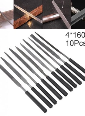 10pcs 14e0mm 160mm 180mm Trimming Steel File Set Semi-circul