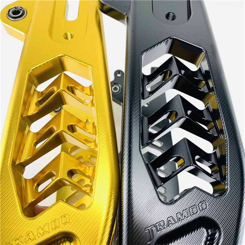 适用于N1S鱼骨切割平叉改u装3D叶片电动汽车改装实心数控铝合金平