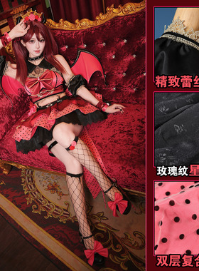 凹兔漫  水团aqours全员小恶魔cos服渡边曜梨子cosplay