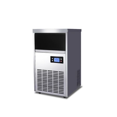 商用奶茶店立式不锈钢制冰t机 快速制冰块全自动酒吧KTV制冰块机