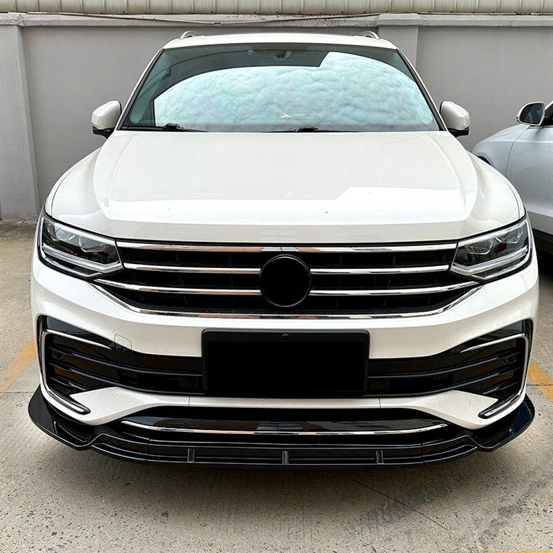 适用大众途观L Tiguan Rline 2021L+ 前杠前唇前铲外饰车贴改装