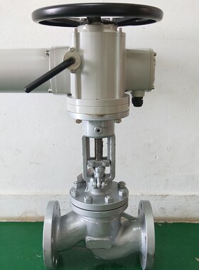 J941H-16/25/40/64C铸钢电动法兰截止阀DN15-900高W温蒸汽导热油