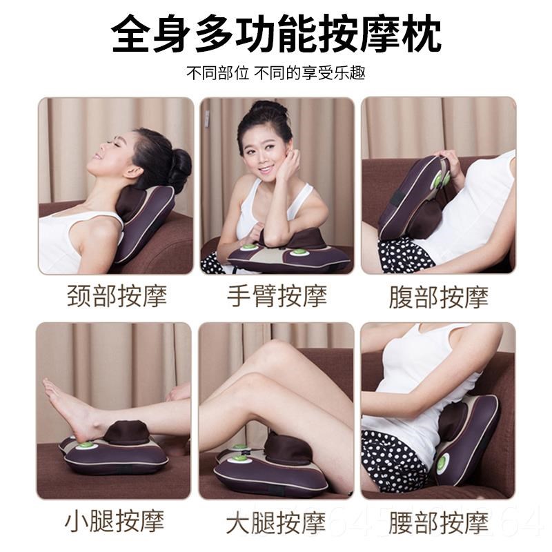 金凯瑞颈椎枕h按摩器椎仪动颈部肩部腰部背部腰全身多电功能头