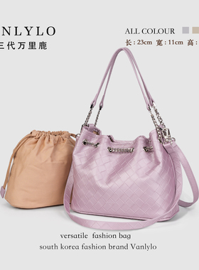 包三代万里鹿新款单肩包62775