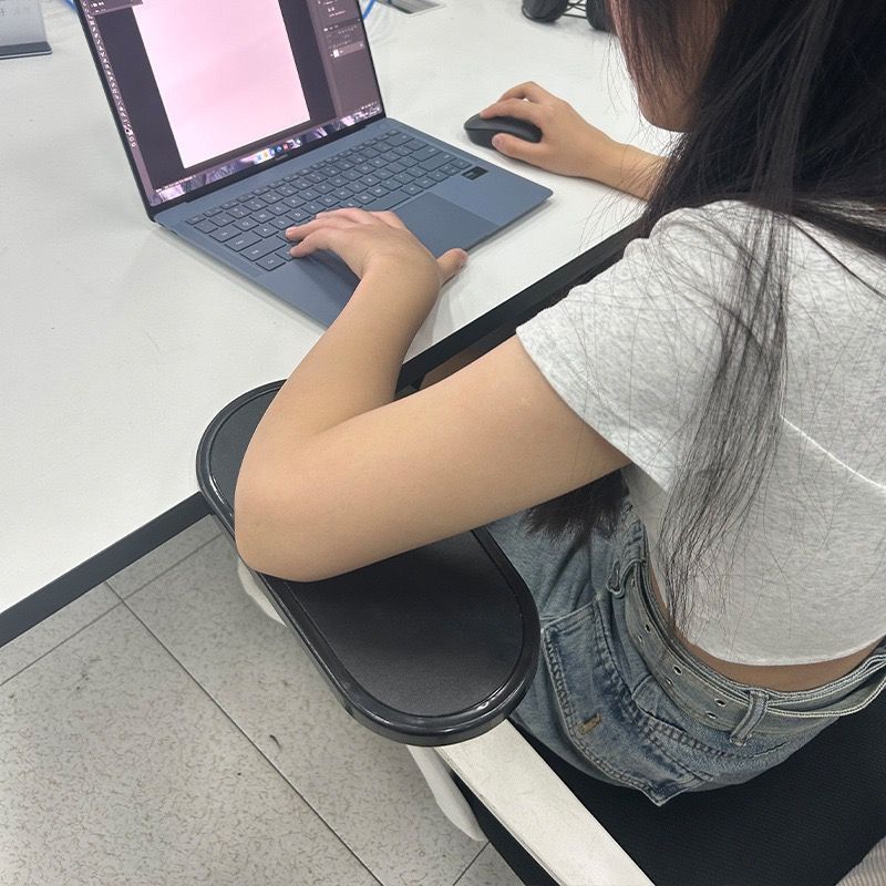 电脑办公可旋转手臂肘托升级款手腕垫护腕托架手肘延长支撑支架