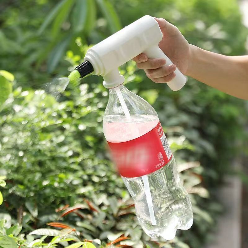 小型多功能自动洒水喷雾壶家用浇灌花草电动加压喷水浇水壶