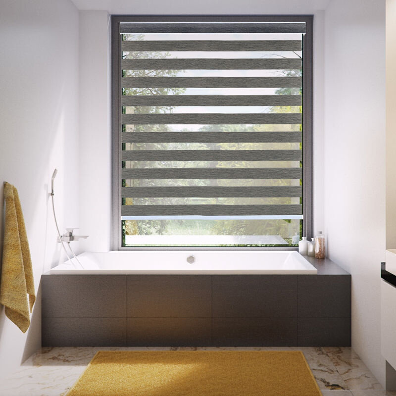 高密纱雾化卷帘窗帘遮光免打孔百叶窗帘卫生间升降浴室成品卷拉帘,居家布艺,垂直帘/梦幻帘,淘宝优惠券,粉丝福利购,淘宝优惠卷