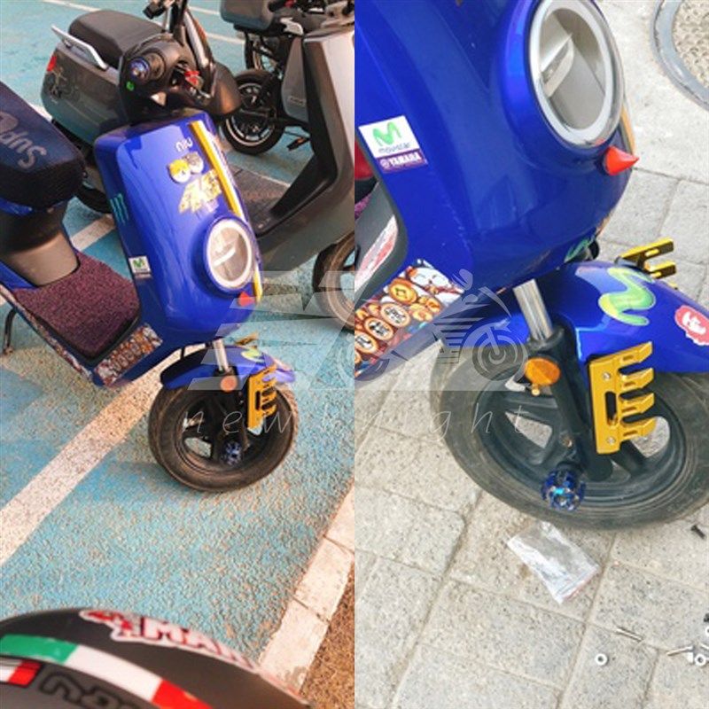 适用于niu小牛电动车NQiGTMQi+MQi2IMQis改装前挡泥板减防摔保护,摩托车/装备/配件,挡泥板,淘宝优惠券,粉丝福利购,淘宝优惠卷