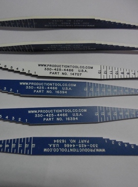 美国塑料面差间隙一体尺 美国普罗克达森14707 16394 .12682