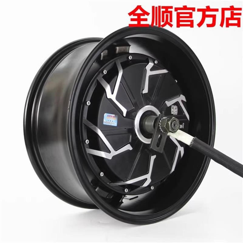 全顺电机14寸6.0J超宽2000w 3000 6000wW大功率电摩改装大功率