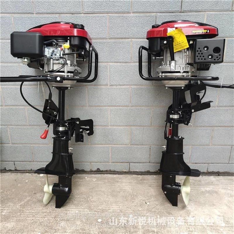 大功率船用推进器 塑料船用马达外挂机 四冲程V汽油立式船外机