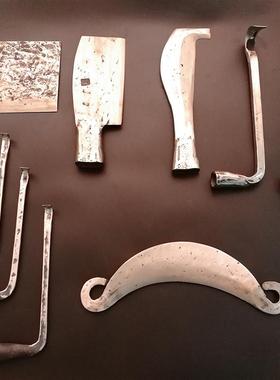 直销竹编刀老式蔑刀竹匠匀刀毛竹刮篾刀槽刮刀篾匠专Y用刀铁匠铺