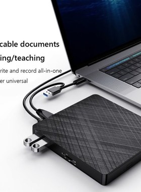 USB3.0 Type-C DlVD CD Burner Laptop Player Tray External Dri